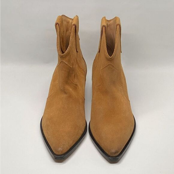 Isabel Marant Dewina Suede Western Booties size 37 - Picture 6 of 14